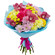 spray chrysanthemums roses and orchids. Mogilev